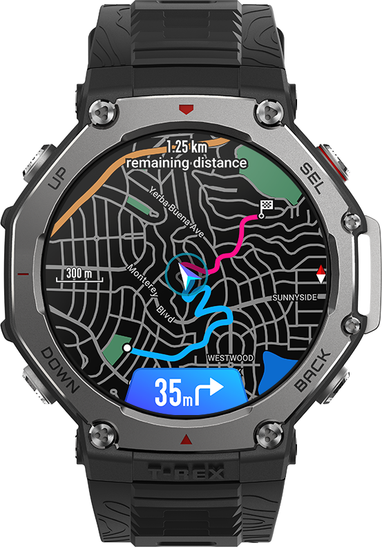 Smartwatch con gps e mappe sales